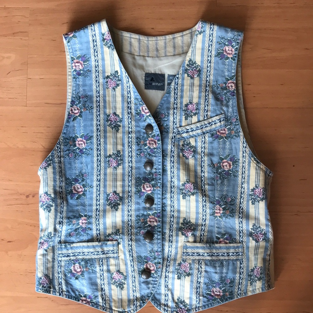 Cottage core vest